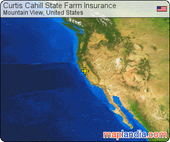 Curtis Cahill State Farm Insurance satellite map