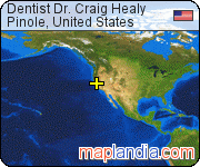 Dentist Dr. Craig Healy satellite map