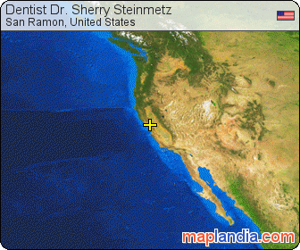 Dentist Dr. Sherry Steinmetz satellite map