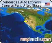Ponderosa Auto Express satellite map