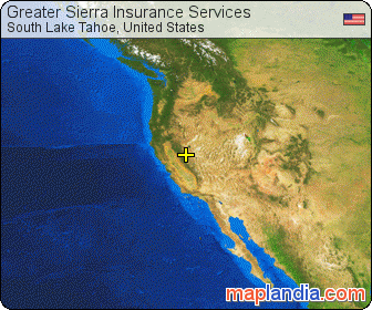 Greater Sierra Insurance Services satellite map