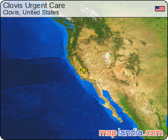 Clovis Urgent Care satellite map