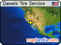 Daniels Tire Service satellite map