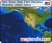 John Sinner State Farm Insurance satellite map