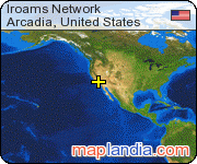 Iroams Network satellite map