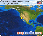 Jay Shaheen State Farm Insurance satellite map