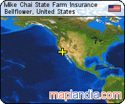 Mike Chai State Farm Insurance satellite map