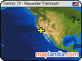 Dentist Dr. Alexander Farnoosh satellite map