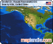 Dentist Dr. Ronald Rosenblatt DDS satellite map