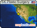 SK Plastic Surgery satellite map