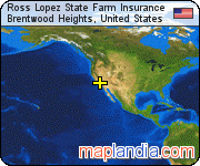 Ross Lopez State Farm Insurance satellite map
