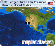 Beth Bettger State Farm Insurance satellite map