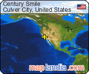 Century Smile satellite map