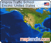 Improv Traffic School satellite map