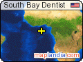 South Bay Dentist satellite map