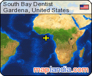 South Bay Dentist satellite map