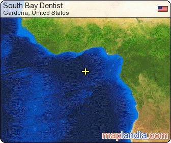South Bay Dentist satellite map
