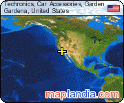 Techronics, Car Accessories, Garden satellite map