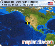 Donna Butler State Farm Insurance satellite map