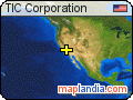 TIC Corporation satellite map