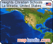 Heights Christian Schools satellite map