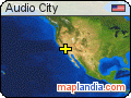 Audio City satellite map