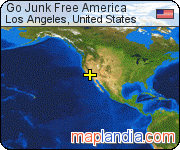 Go Junk Free America satellite map