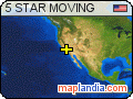 5 STAR MOVING satellite map
