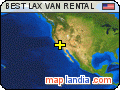 BEST LAX VAN RENTAL satellite map