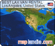 BEST LAX VAN RENTAL satellite map