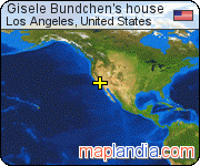 Gisele Bundchen's house satellite map