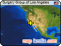 Surgery Group of Los Angeles satellite map