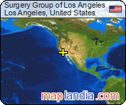 Surgery Group of Los Angeles satellite map