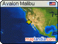 Avalon Malibu satellite map