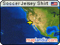 Soccer Jersey Shirt satellite map