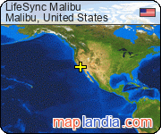 LifeSync Malibu satellite map