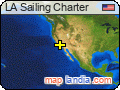 LA Sailing Charter satellite map
