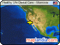 Healthy Life Dental Care - Monrovia satellite map