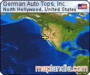 German Auto Tops, Inc. satellite map