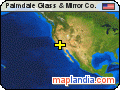 Palmdale Glass & Mirror Co. satellite map