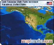 Jack Tahanian State Farm Insurance satellite map