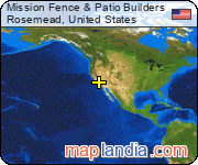Mission Fence & Patio Builders satellite map