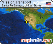 Mission Transport satellite map