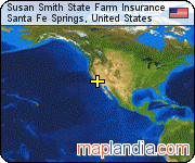 Susan Smith State Farm Insurance satellite map