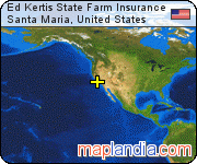 Ed Kertis State Farm Insurance satellite map