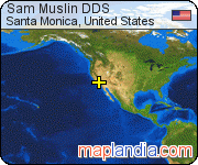 Sam Muslin DDS satellite map