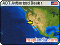 ADT Authorized Dealer satellite map