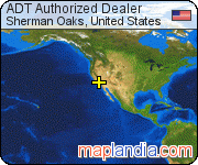 ADT Authorized Dealer satellite map