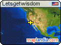 Letsgetwisdom satellite map
