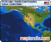 PCAS Labs - Pacific Coast Analytica satellite map